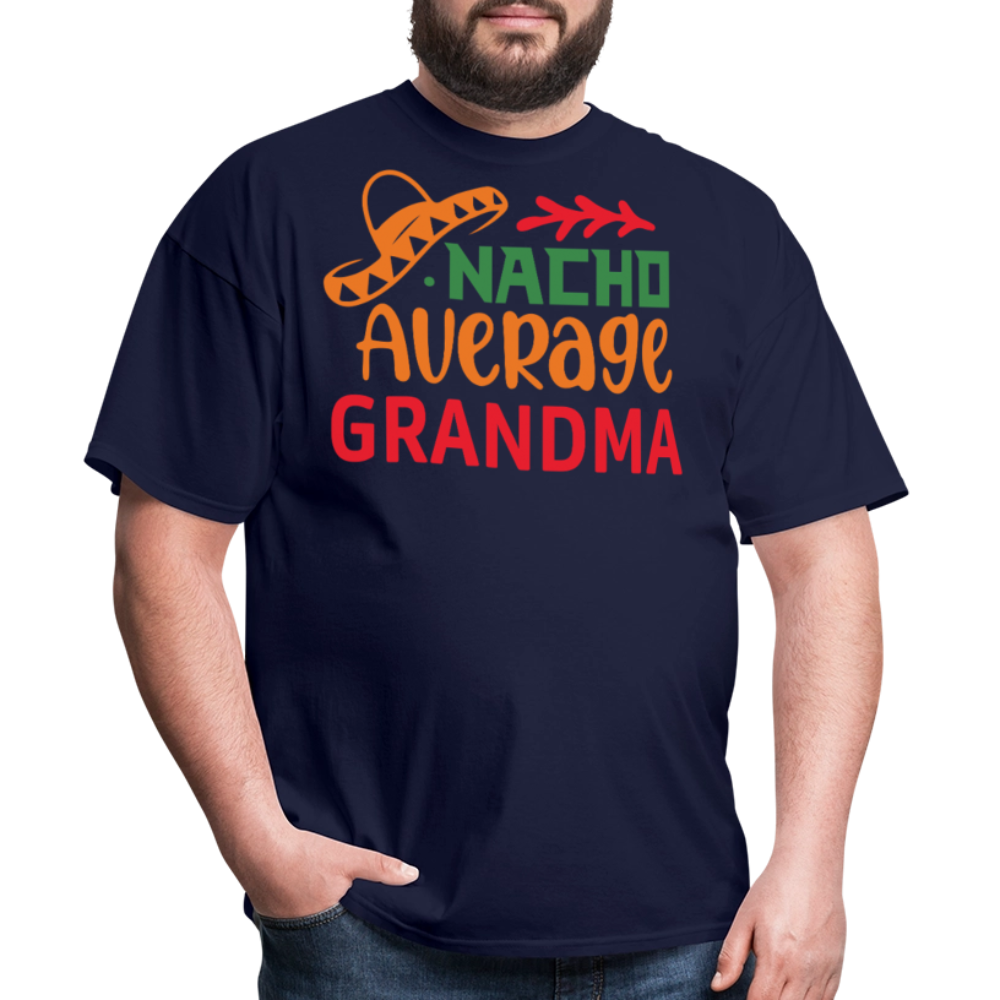 Best Gift For Grandmothers Who Love Tacos Funny Grandma T-shirt - navy