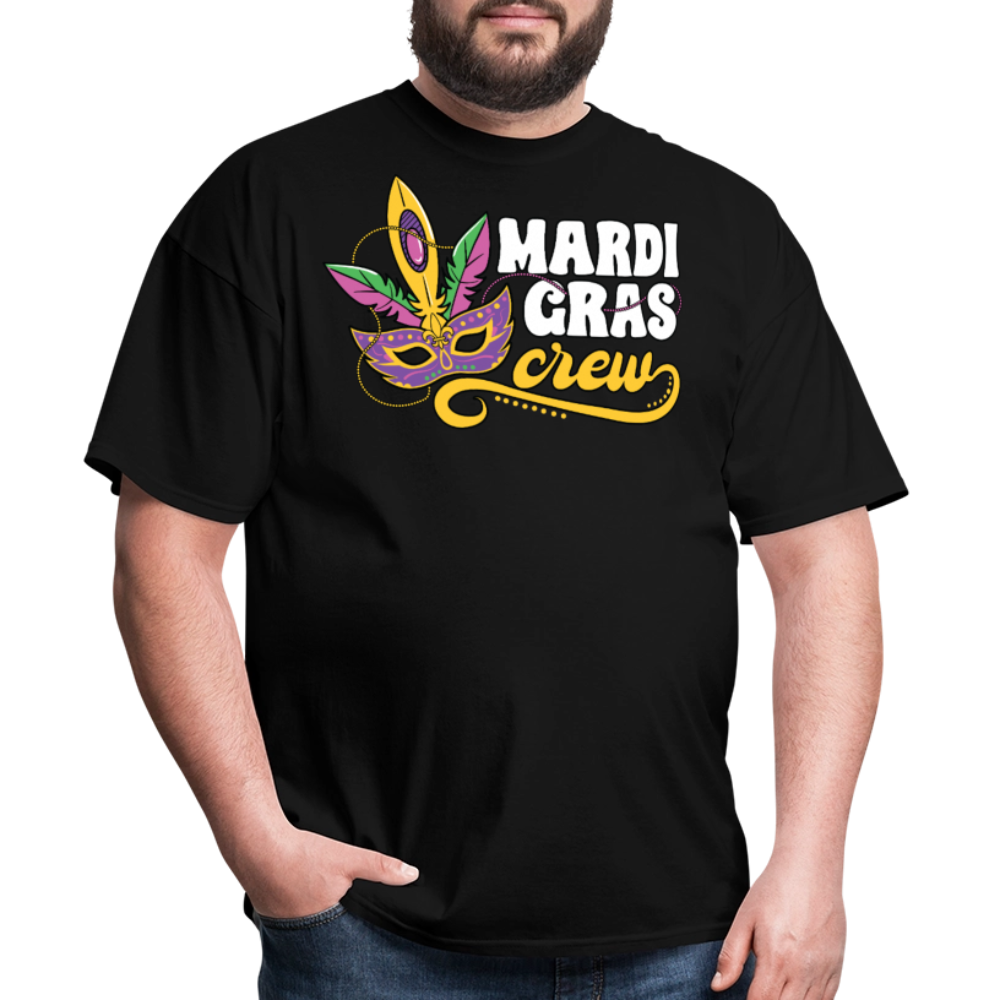 Matching Mardi Gras Funny Shirts Mardi Gras Party Crew T-shirt - black