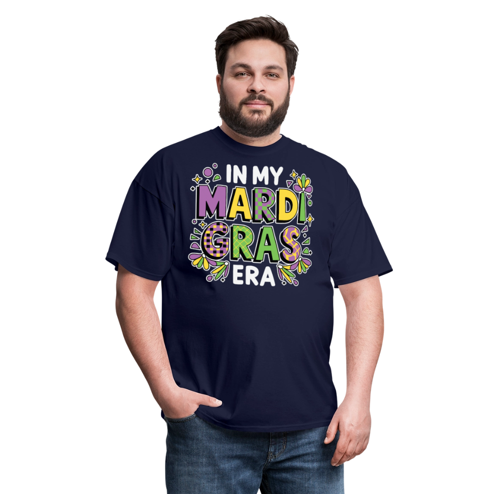 Mardi Gras Party Outfit For Women And Men Funny Mardi Gras T-shirt - navy