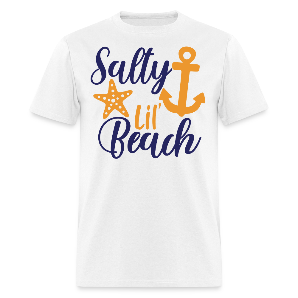 Summer Vacation Anchor Starfish T-shirt - white