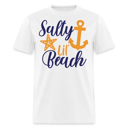 Summer Vacation Anchor Starfish T-shirt - white