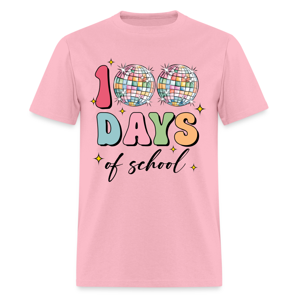 Colorful Teacher Appreciation Gifts Best 100Days Of School T-shirt - pink