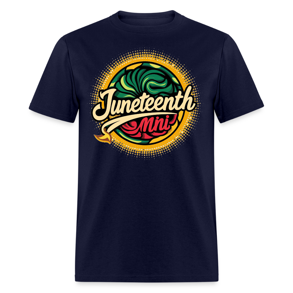 Juneteenth Celebration African American Freedom Day T-shirt - navy