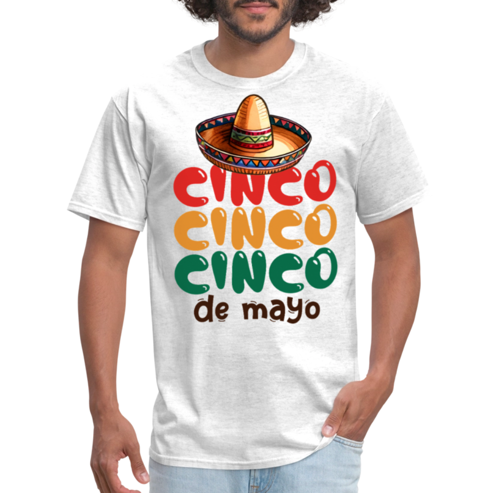 Mexican Party Outfit For Cinco De Mayo T-shirt - light heather gray