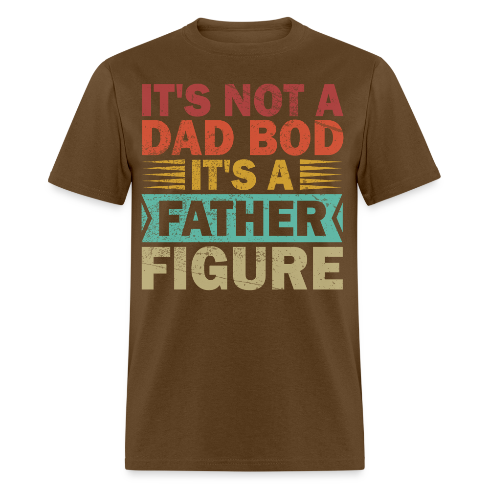 Funny Dad Bod Shirt for Father's Day Clasic T-shirt - brown