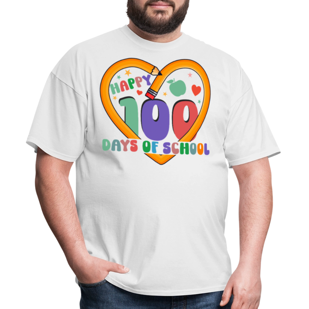 Best 100 Days Of School Gifts For Teachers Unisex T-Shirt - white