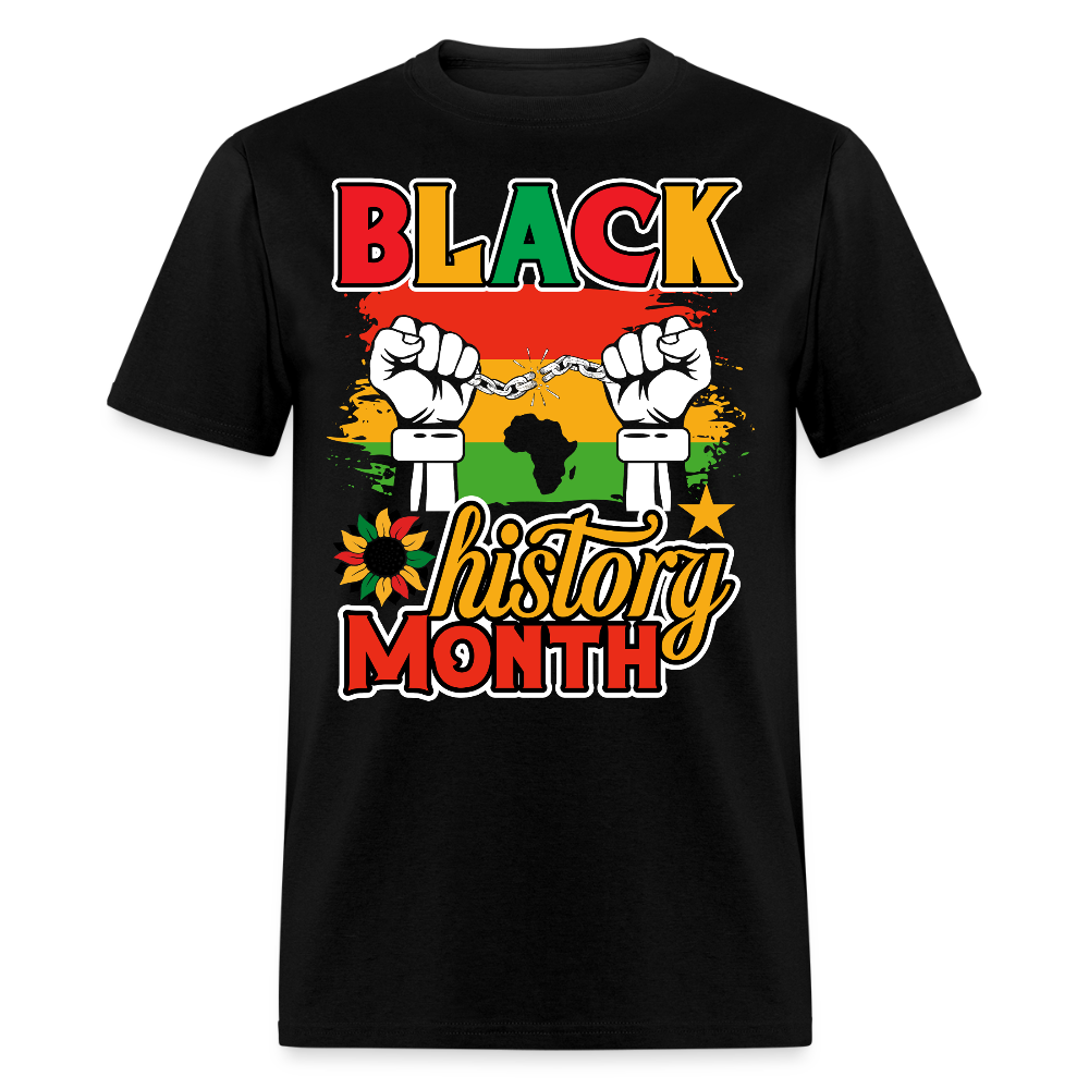 Black History Month Black Liberation T-shirt - black