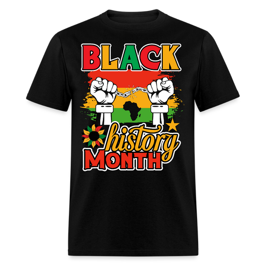 Black History Month Black Liberation T-shirt - black