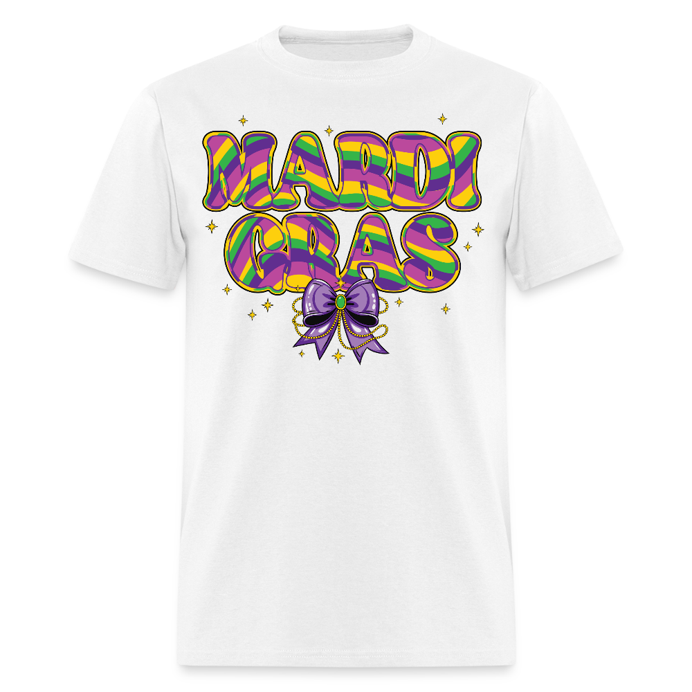 Funny And Festive Mardi Gras Shirts For Family - white