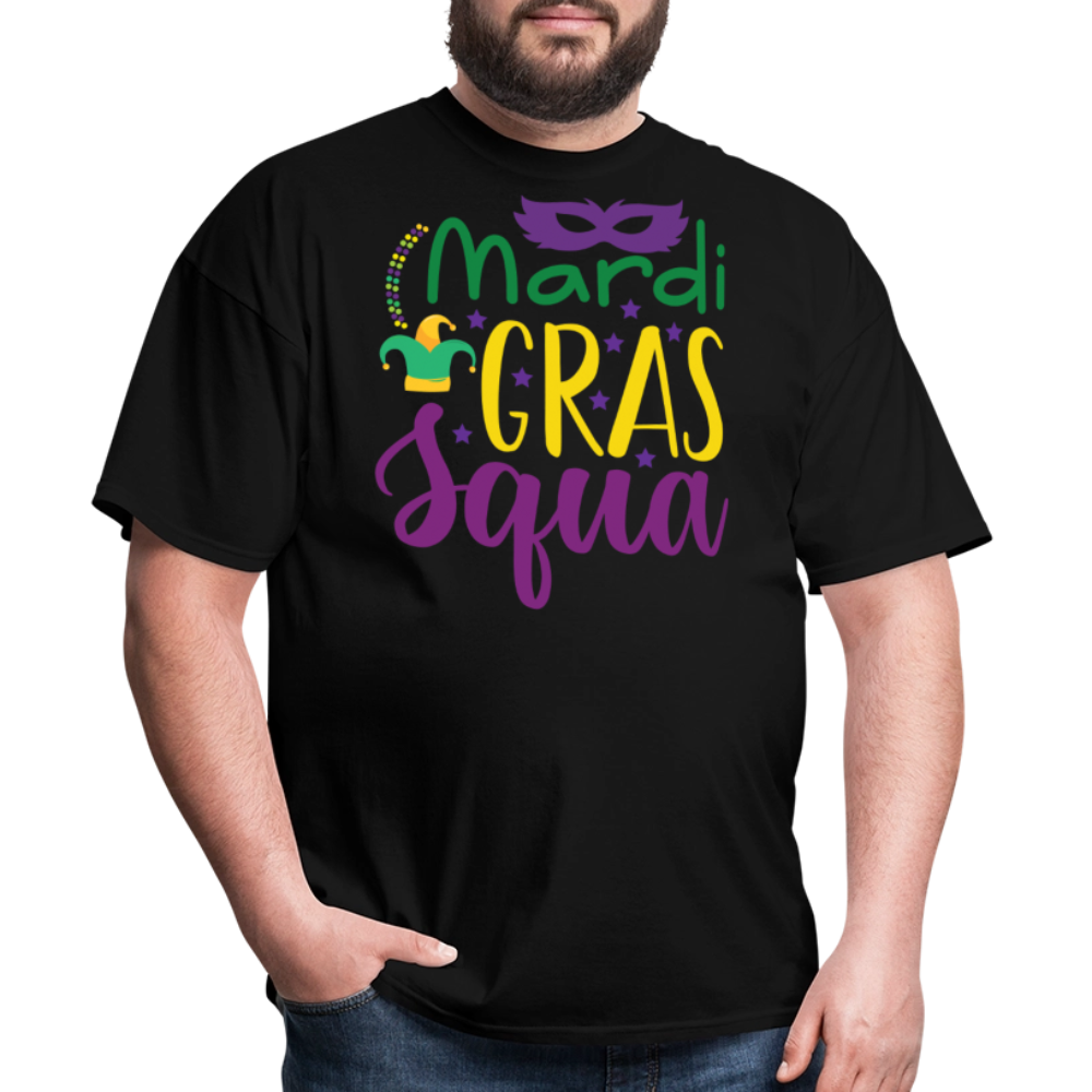 Mardi Gras Squad shirts For Groups New Orleans Party T-Shirt - black