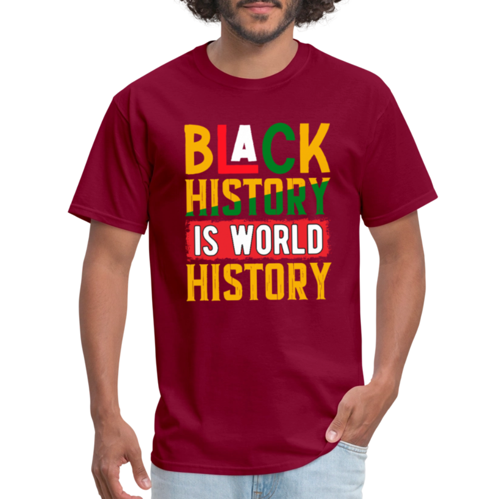 Black history Shirt For Cultural Pride Black Empowerment T-shirt - burgundy