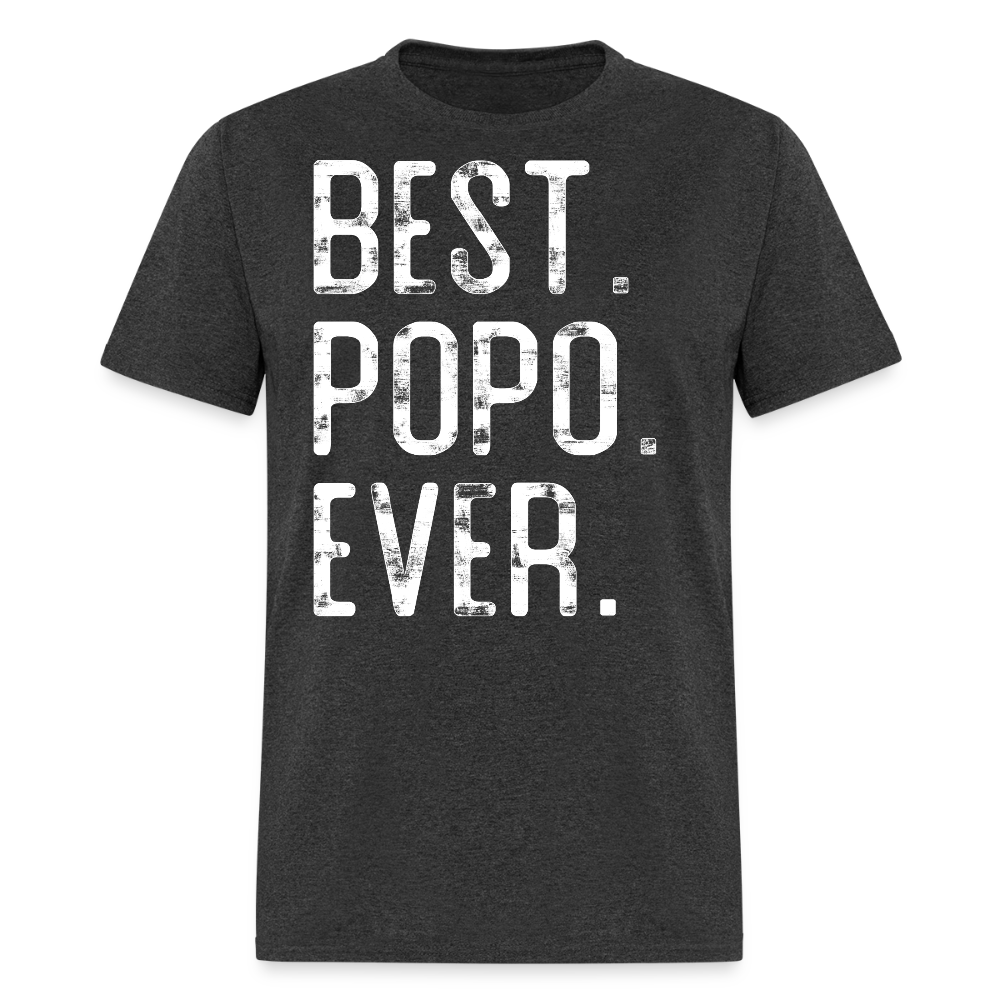 Father’s Day Gift For Popo T-shirt - heather black