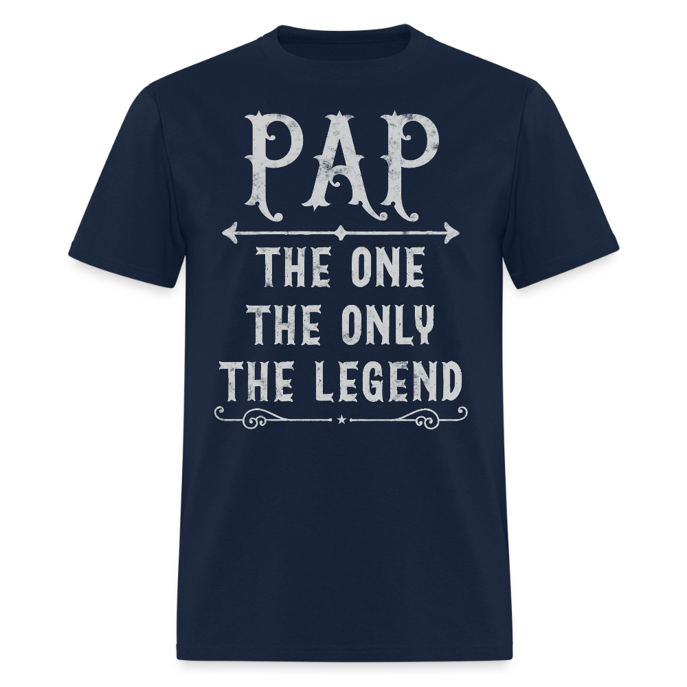 The One And Only Legendary Pap T-Shirt - navy