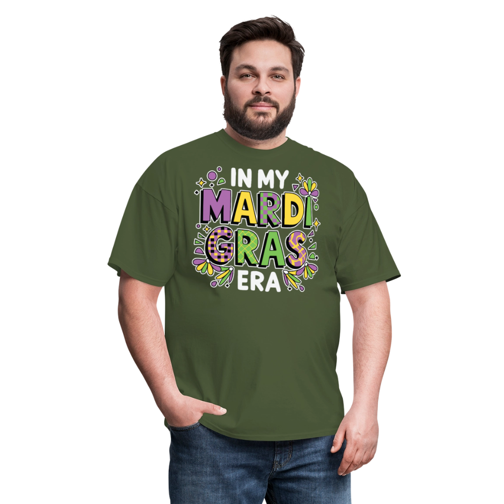 Mardi Gras Party Outfit For Women And Men Funny Mardi Gras T-shirt - military green