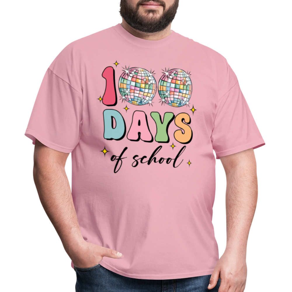 Colorful Teacher Appreciation Gifts Best 100Days Of School T-shirt - pink