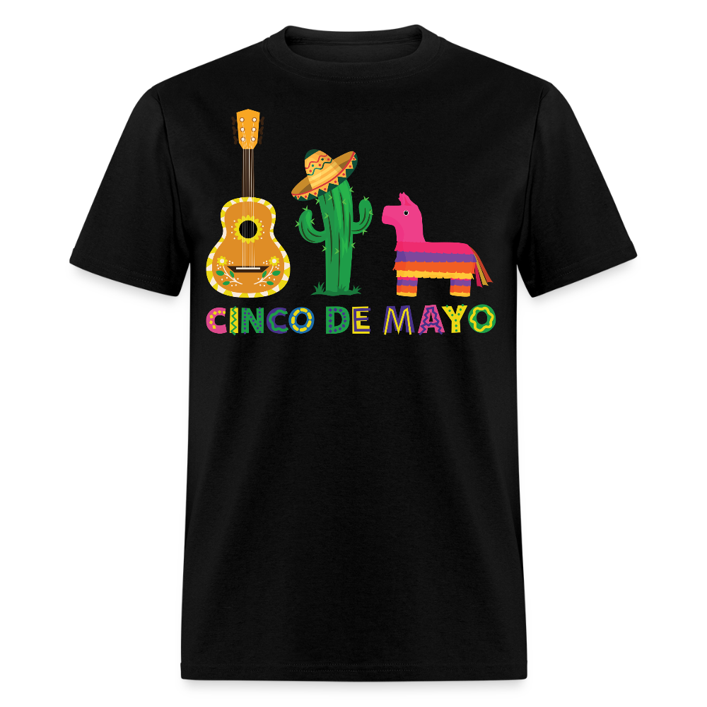 Cinco De Mayo Party Outfit Funny Mexican Fiesta T-shirt - black