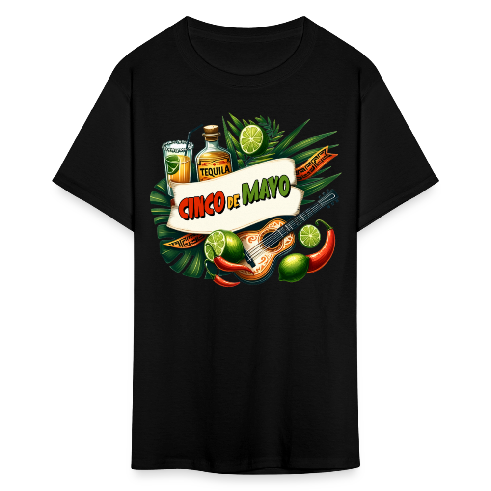 Cinco de Mayo Party Shirt Tequila Lover Fiesta T-shirt - black