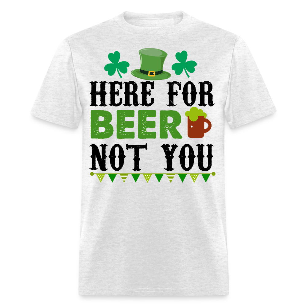 Party Outfit For St Patrick’s Day Drinking T-shirt - light heather gray