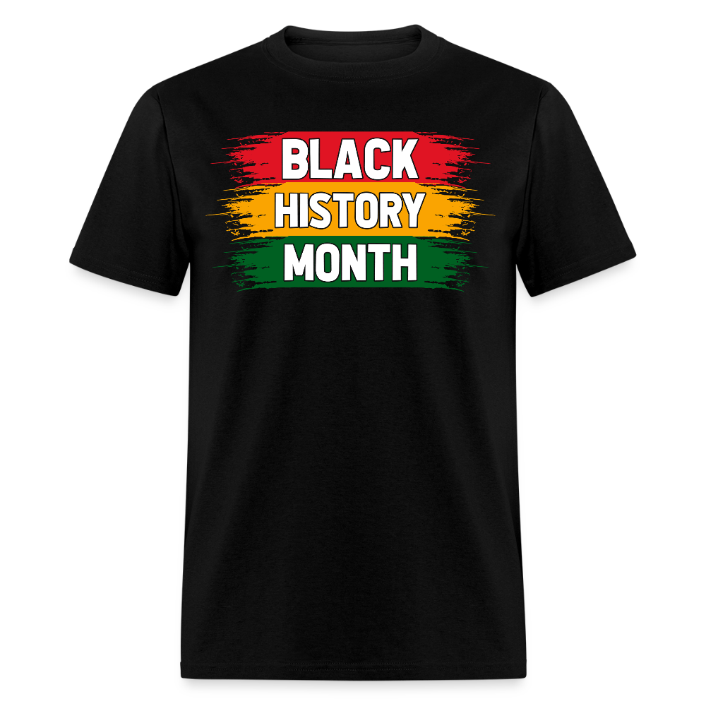 Celebrate Black culture Tee Black History Month Unisex T-shirt - black