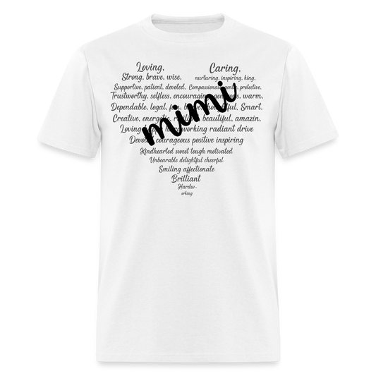 thoughtful Mother’s Day Tee For Mimi T-shirt - white