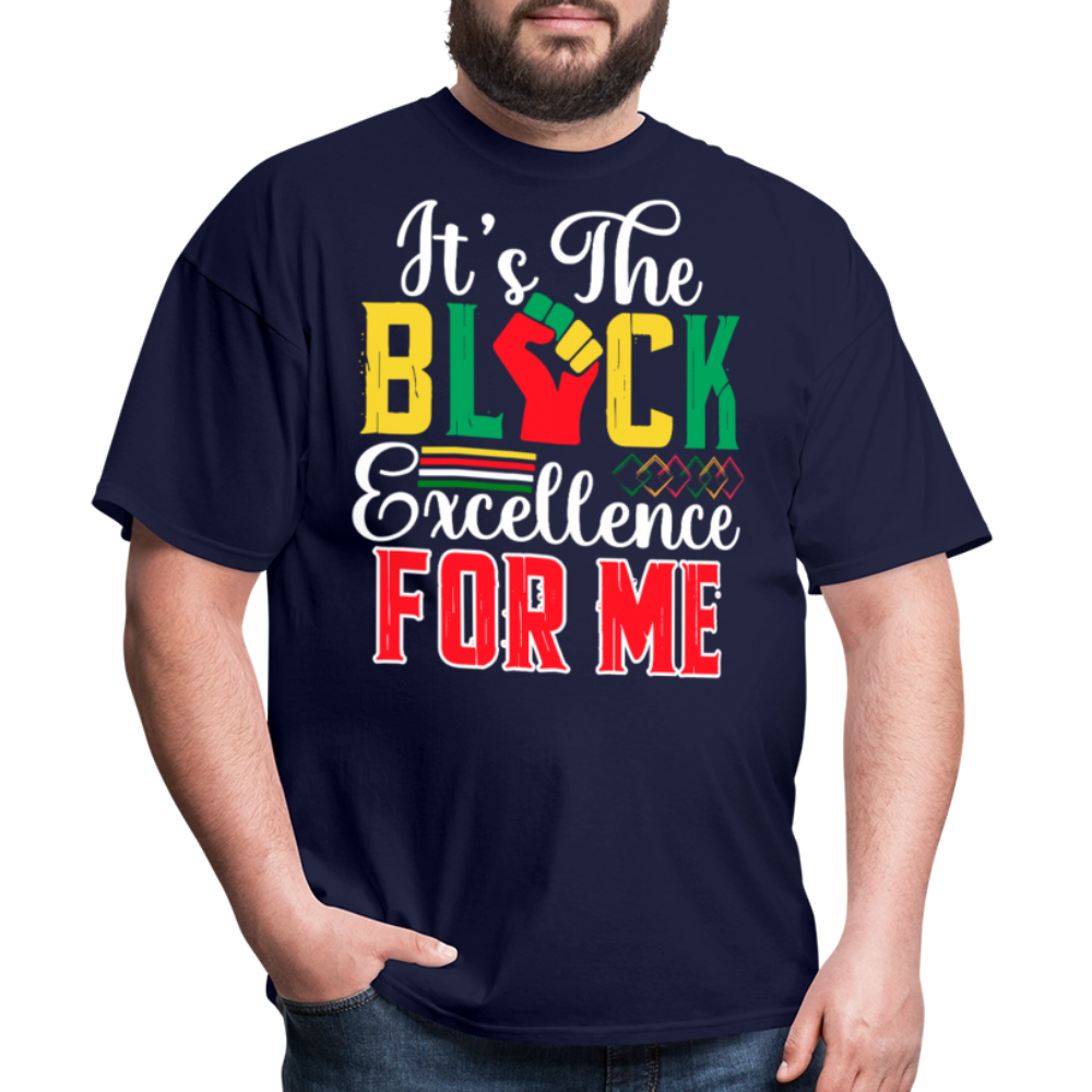 Black Excellence T-shirts For Men and Women T-Shirt - navy