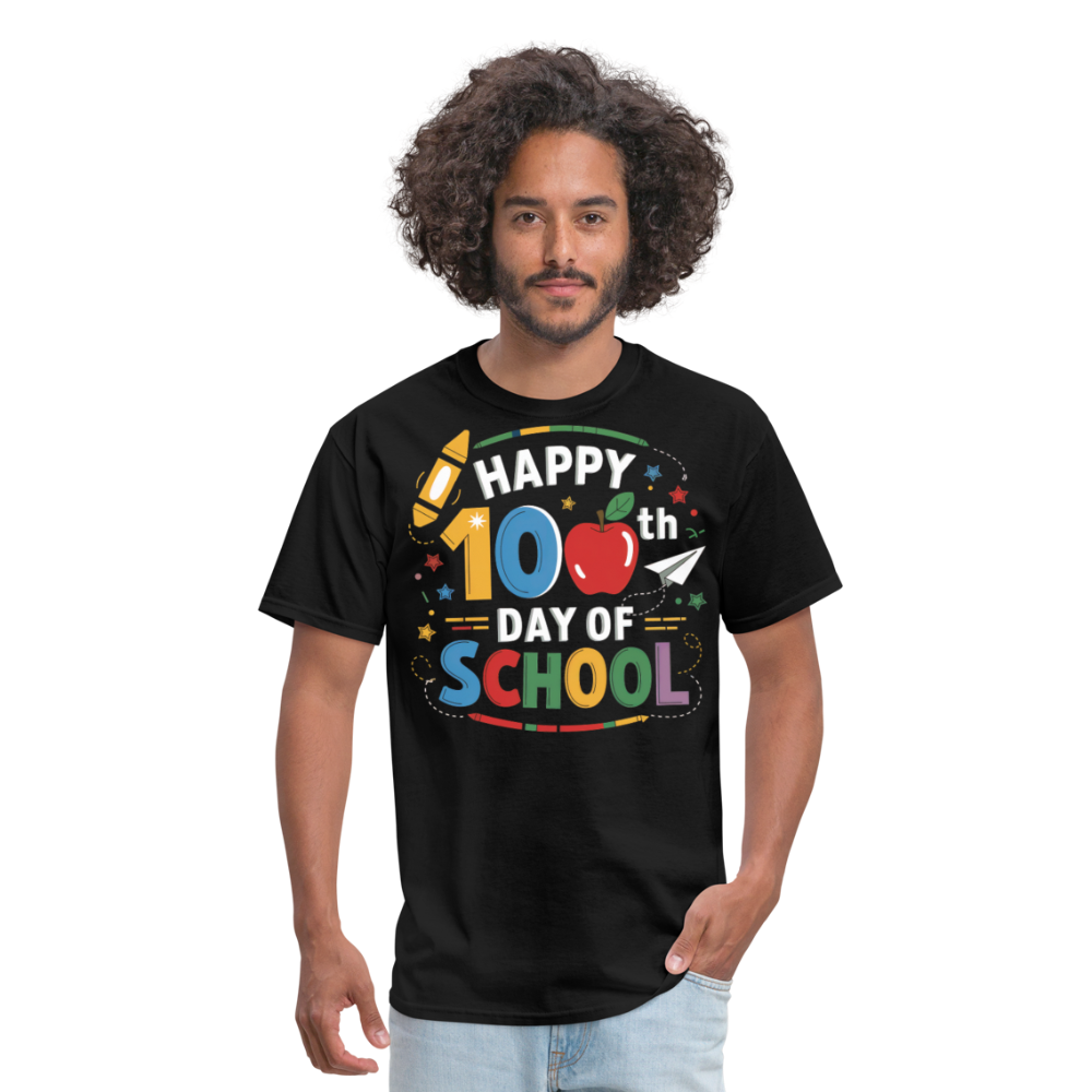 100th Day of School Tee Teacher Gifts School Celebration Unisex Classic T-Shirt - black