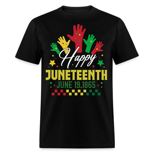 June 19 1865 Commemorative Juneteenth Celebration T-shirt - black