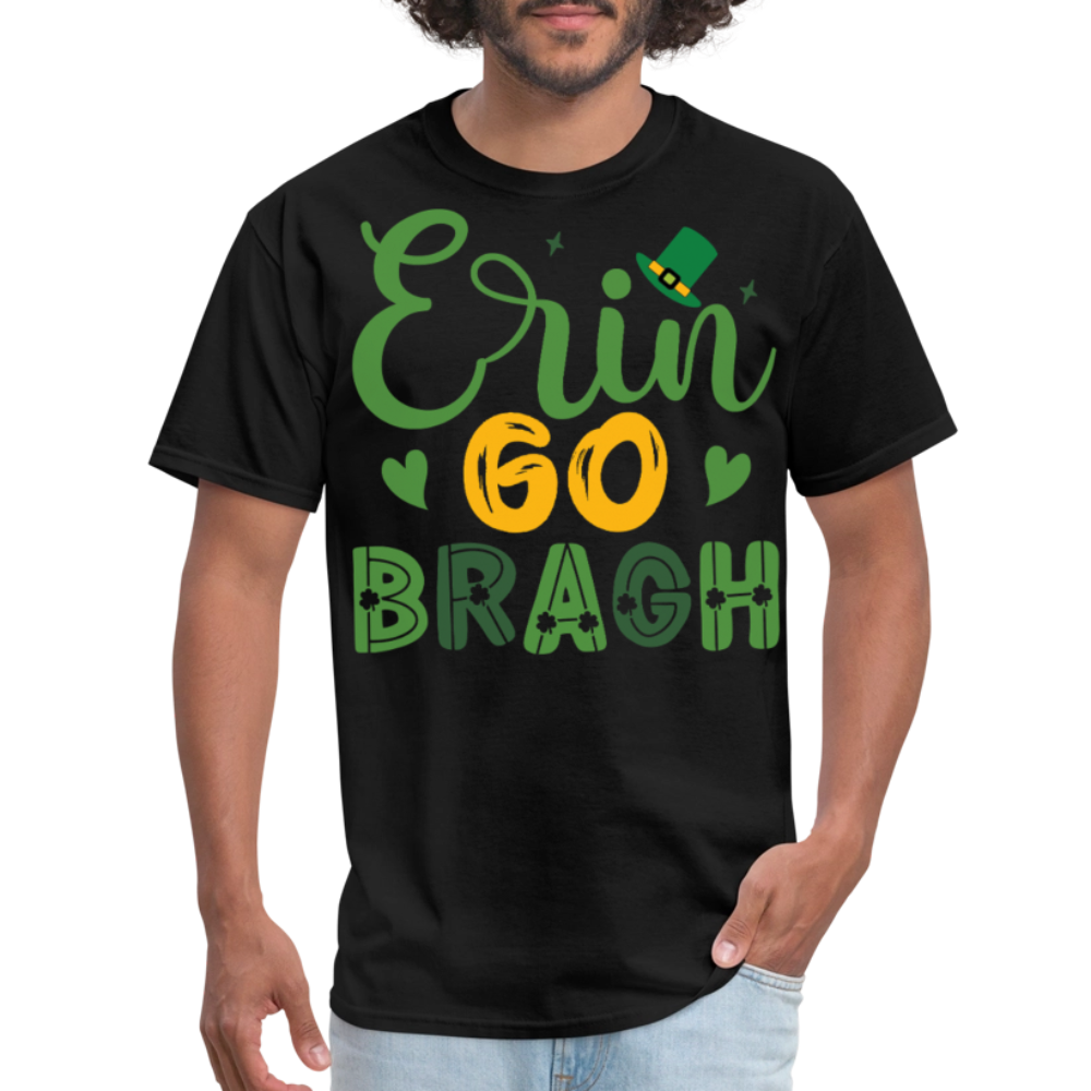 Best Gifts For Irish Heritage Lovers Erin Go Bragh Irish Pride T-shirt - black