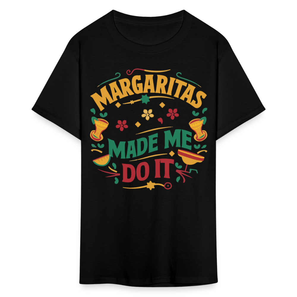 Cinco de Mayo Margarita Party Outfit Margaritas Made Me Do It T-shirt - black