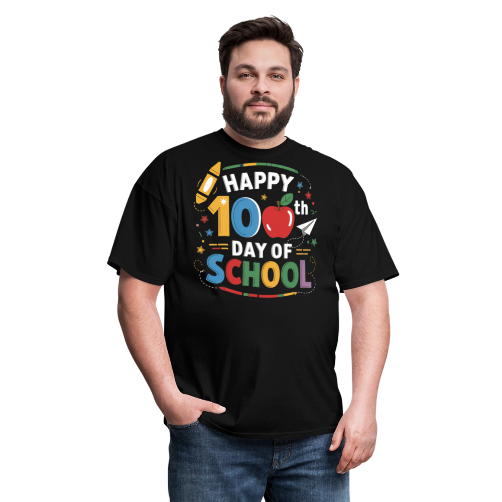 100th Day of School Tee Teacher Gifts School Celebration Unisex Classic T-Shirt - black