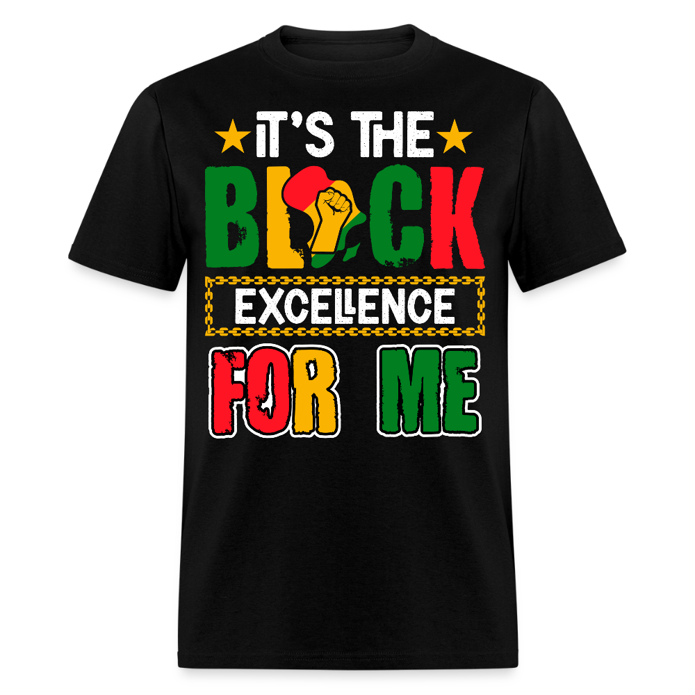 Black Excellence Black History Empowerment T-shirt - black