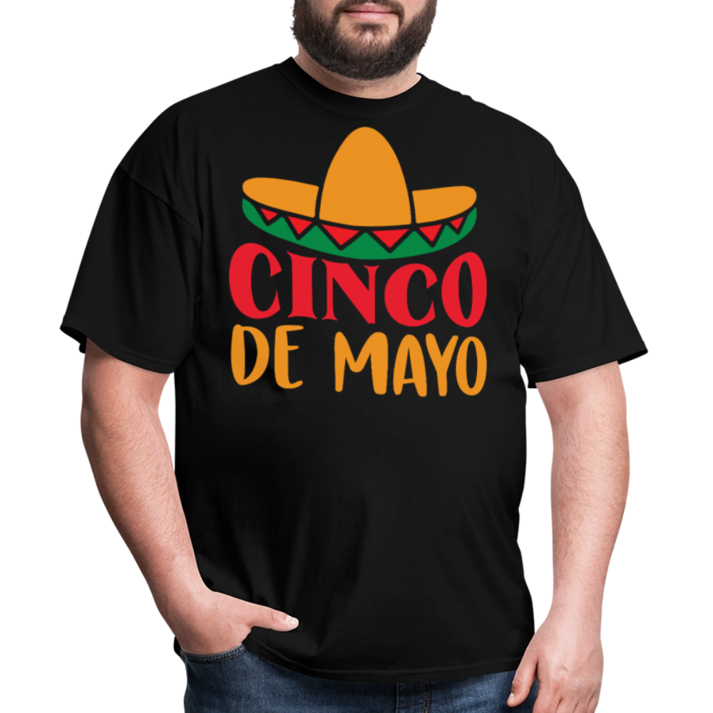 Best Cinco de Mayo Tee For Celebrations Mexican Festival T-shirt - black