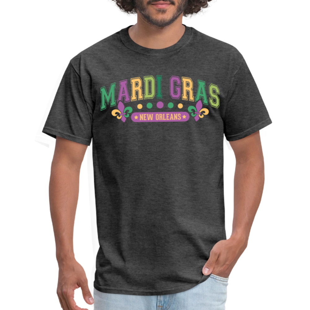 New Orleans Party Outfit for Mardi Gras Unisex T-shirt - heather black