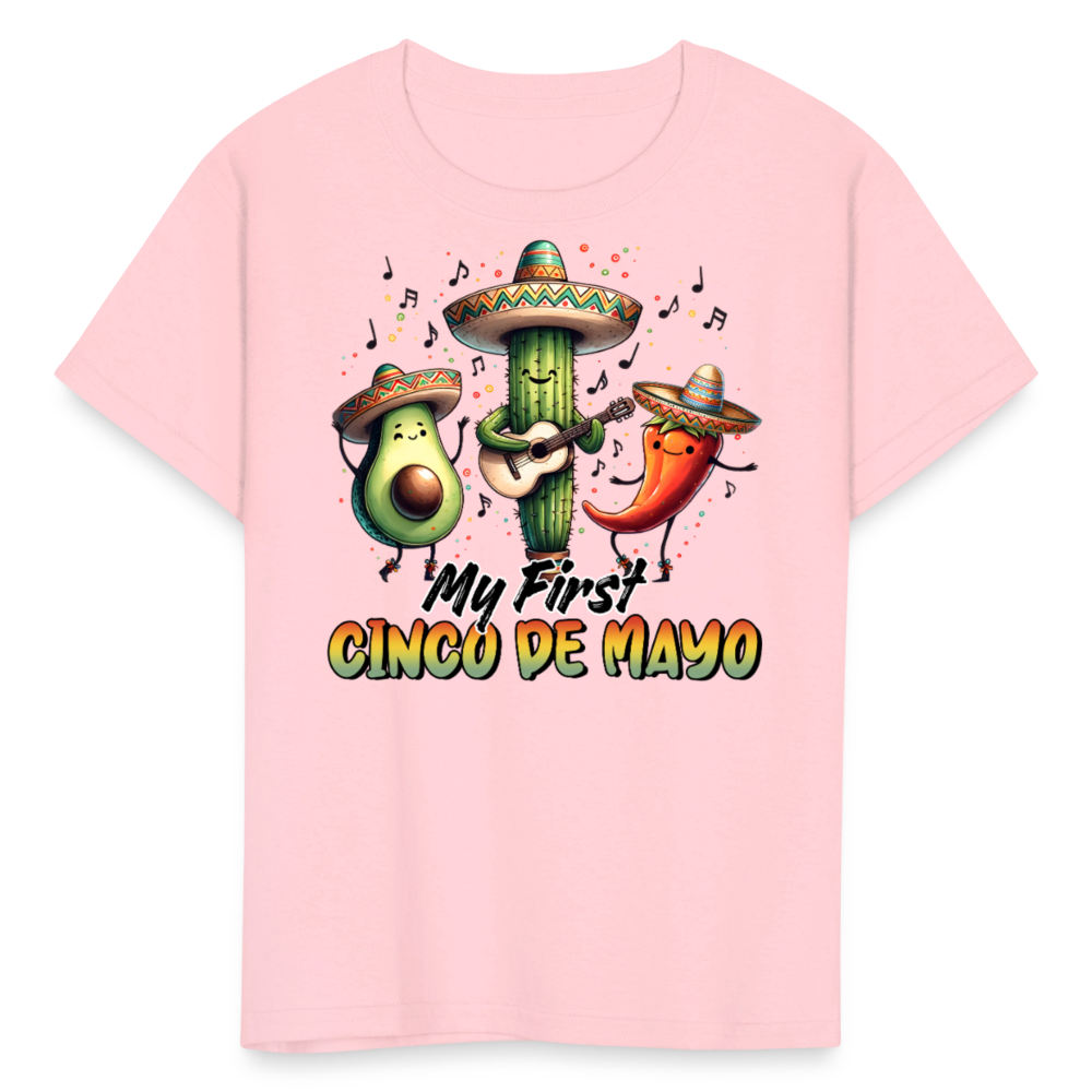 My First Cinco De Mayo Baby Cute Mexican Fiesta T-shirt - pink