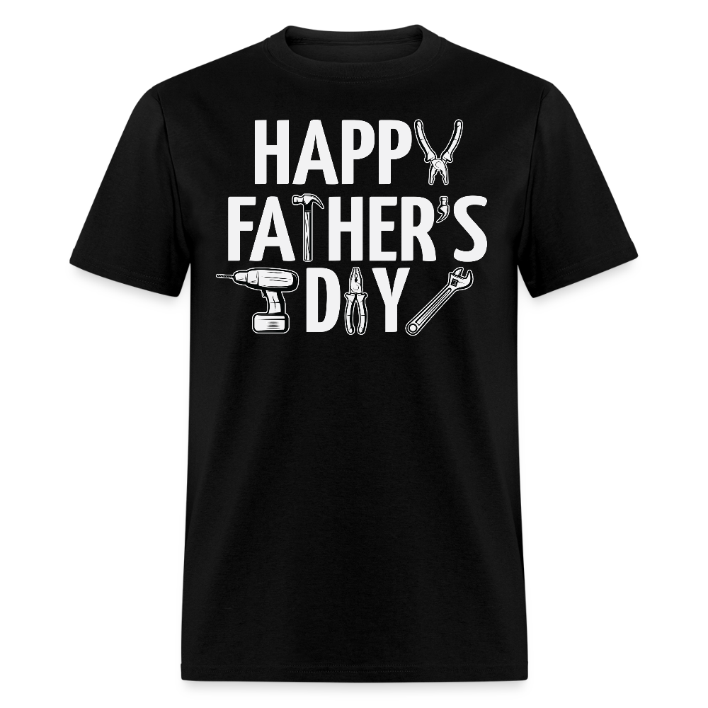 Father’s Day Tee For Handyman Dad T-shirt - black