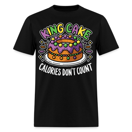 Carnival Season Tee Mardi Gras King Cake T-shirt - black
