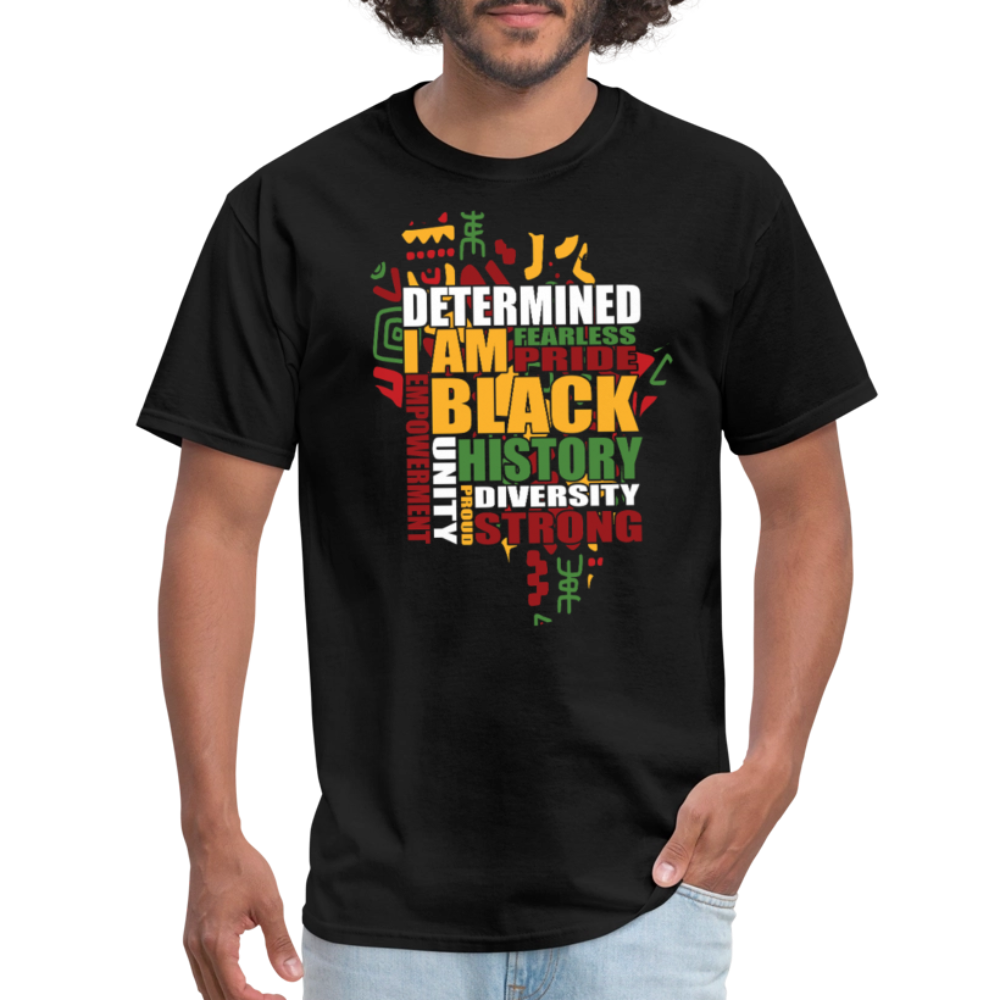 Black Empowerment Shirt For Men and Women Black Pride Graphic T-shirt - black