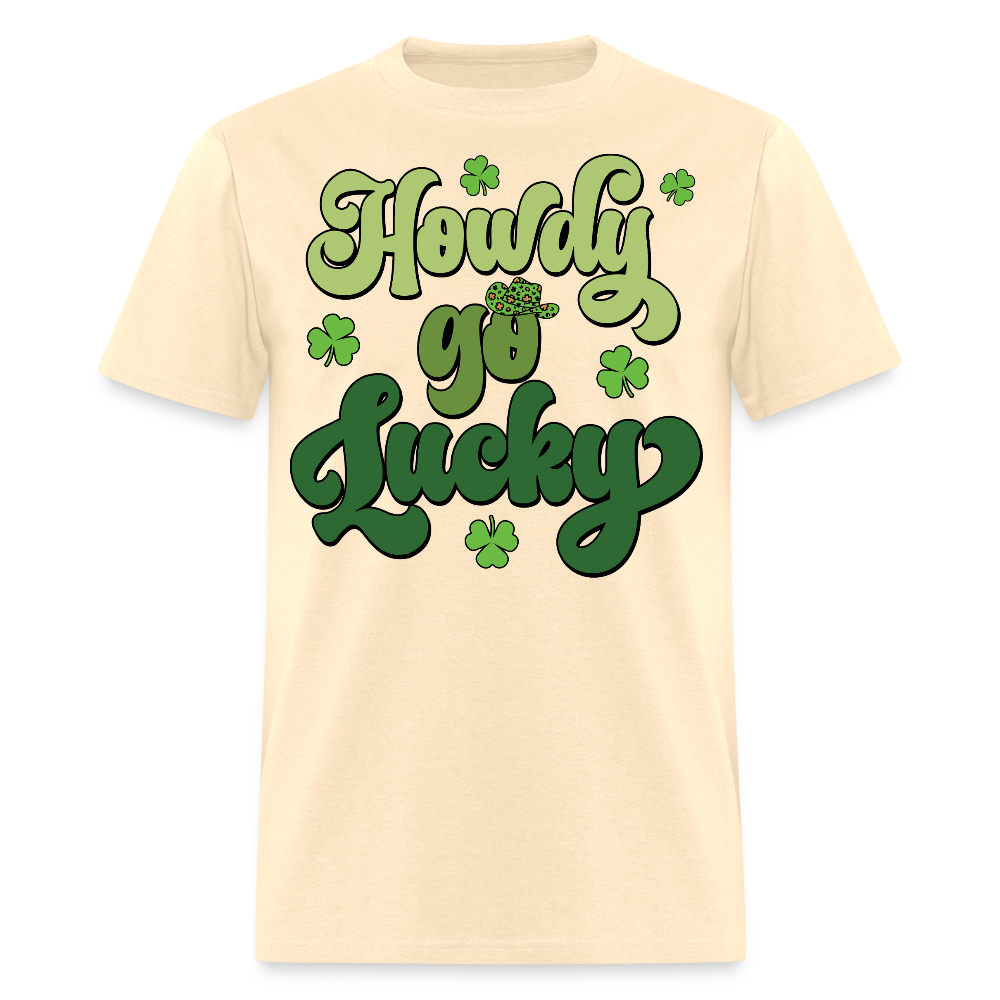 Howdy Lucky St Patrick’s Day Graphic T-shirt - natural