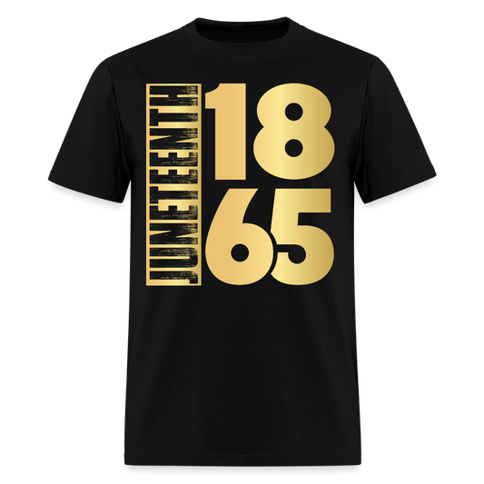 Juneteenth 1865 African American Heritage Freedom Day T-Shirt - black