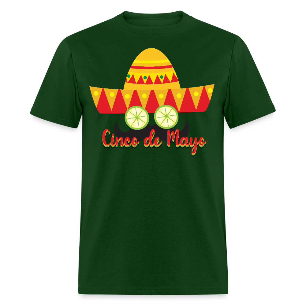 Mexican Fiesta themed Apparel For Cinco de Mayo T-shirt - forest green