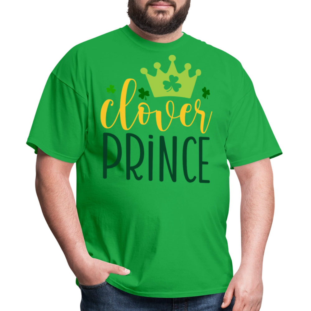 Clover Prince St Patrick’s Day T-shirt - bright green