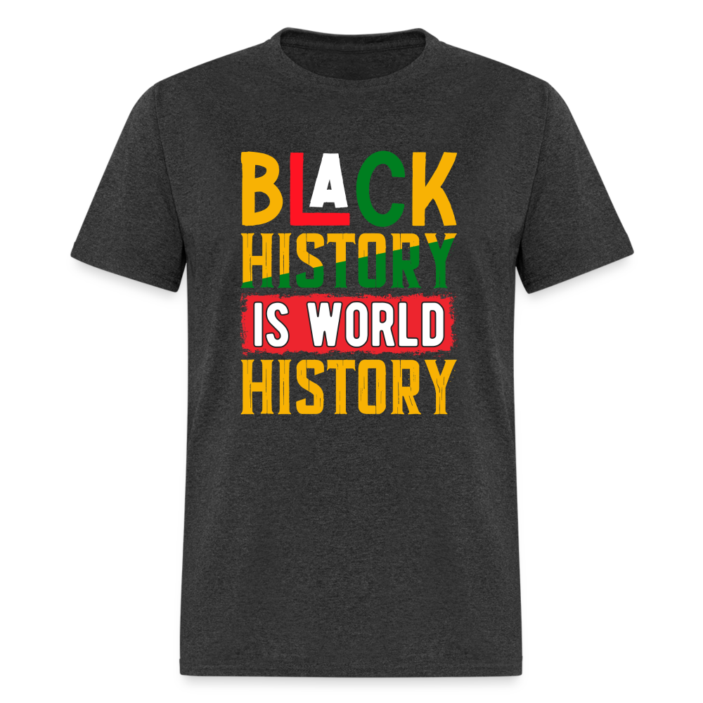 Black history Shirt For Cultural Pride Black Empowerment T-shirt - heather black