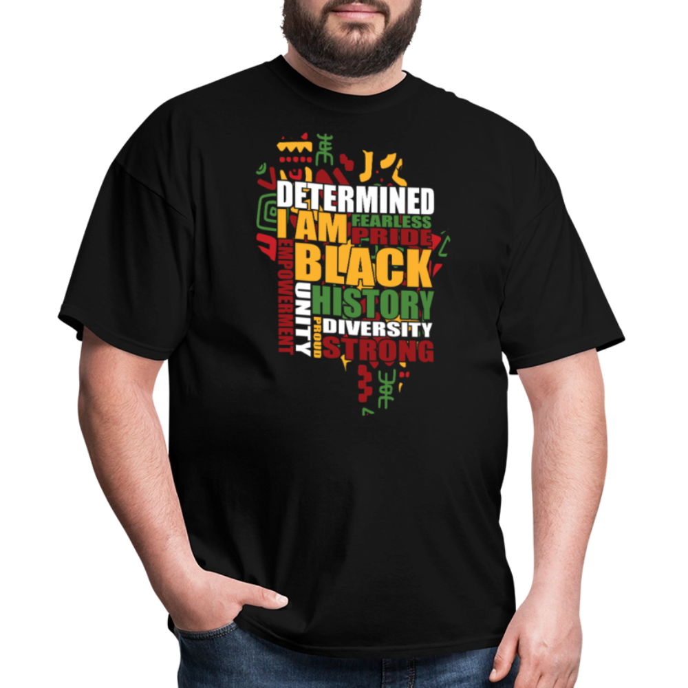 Black Empowerment Shirt For Men and Women Black Pride Graphic T-shirt - black