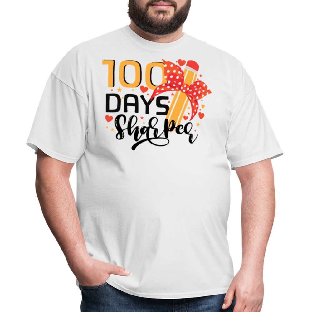 100 Days Of School Shirt For Teachers Unisex T-shirt - white