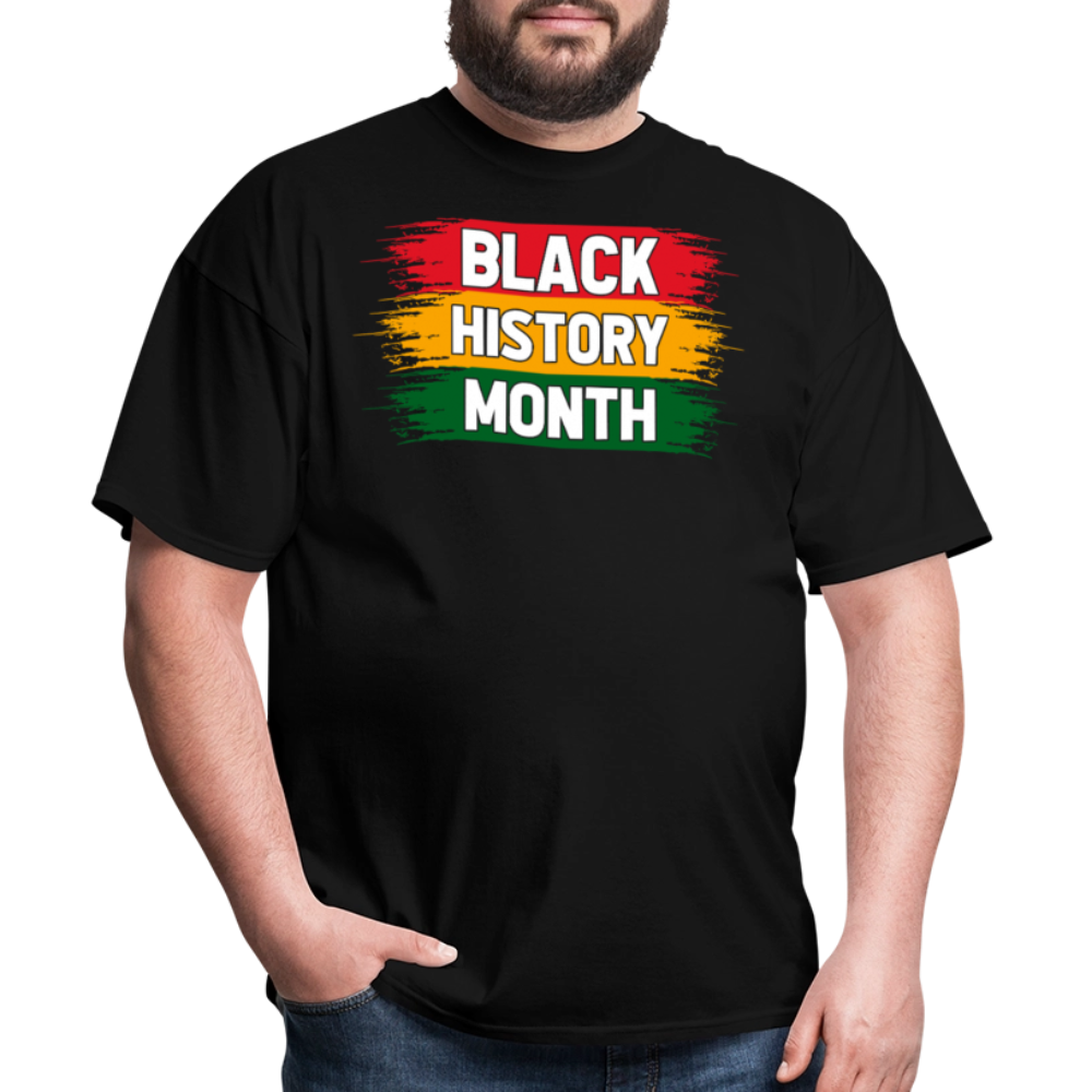 Celebrate Black culture Tee Black History Month Unisex T-shirt - black