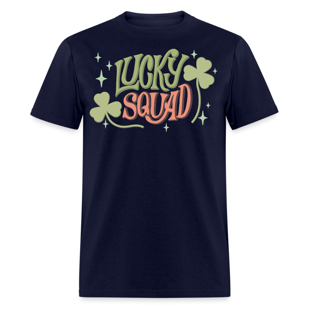 Lucky Squad St Patrick’s Day T-shirt - navy