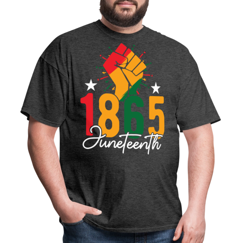 Best Black pride Tee 1865 Black Liberation T-shirt - heather black