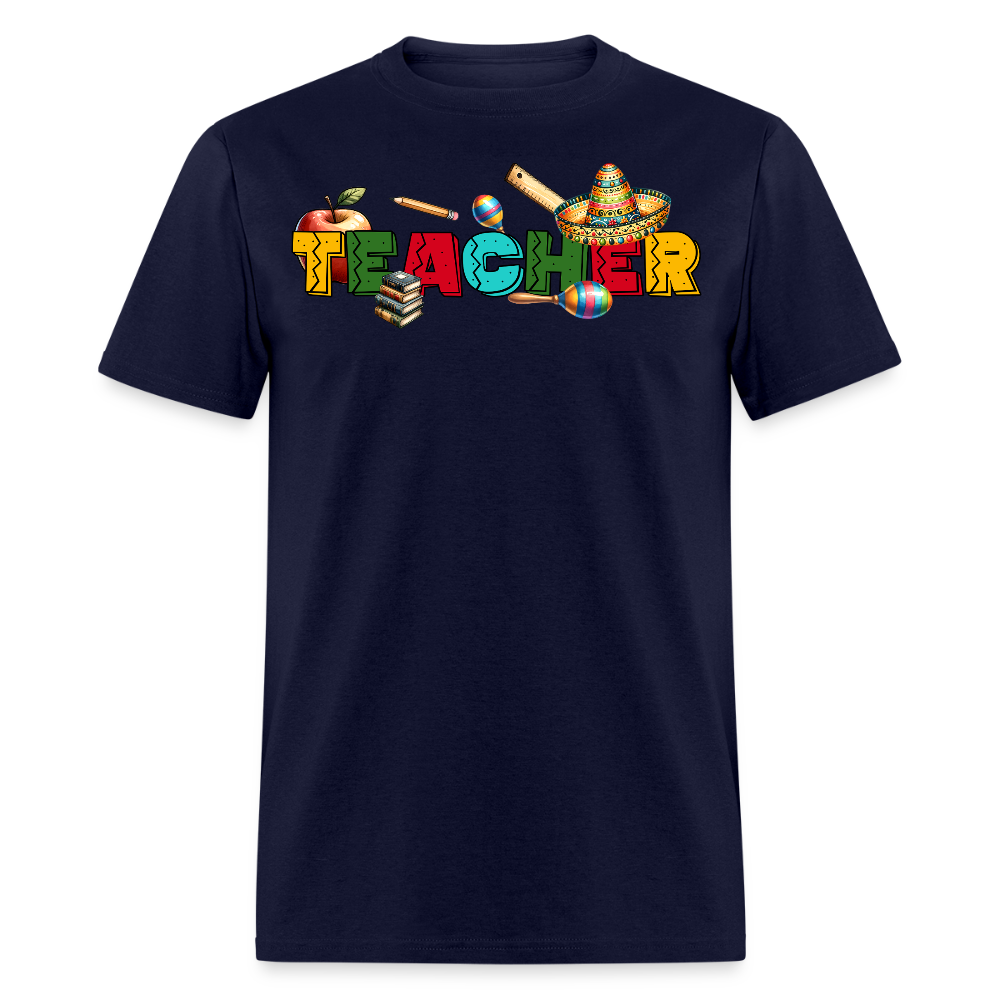 Mexican Teacher Appreciation Gifts T-Shirt - navy