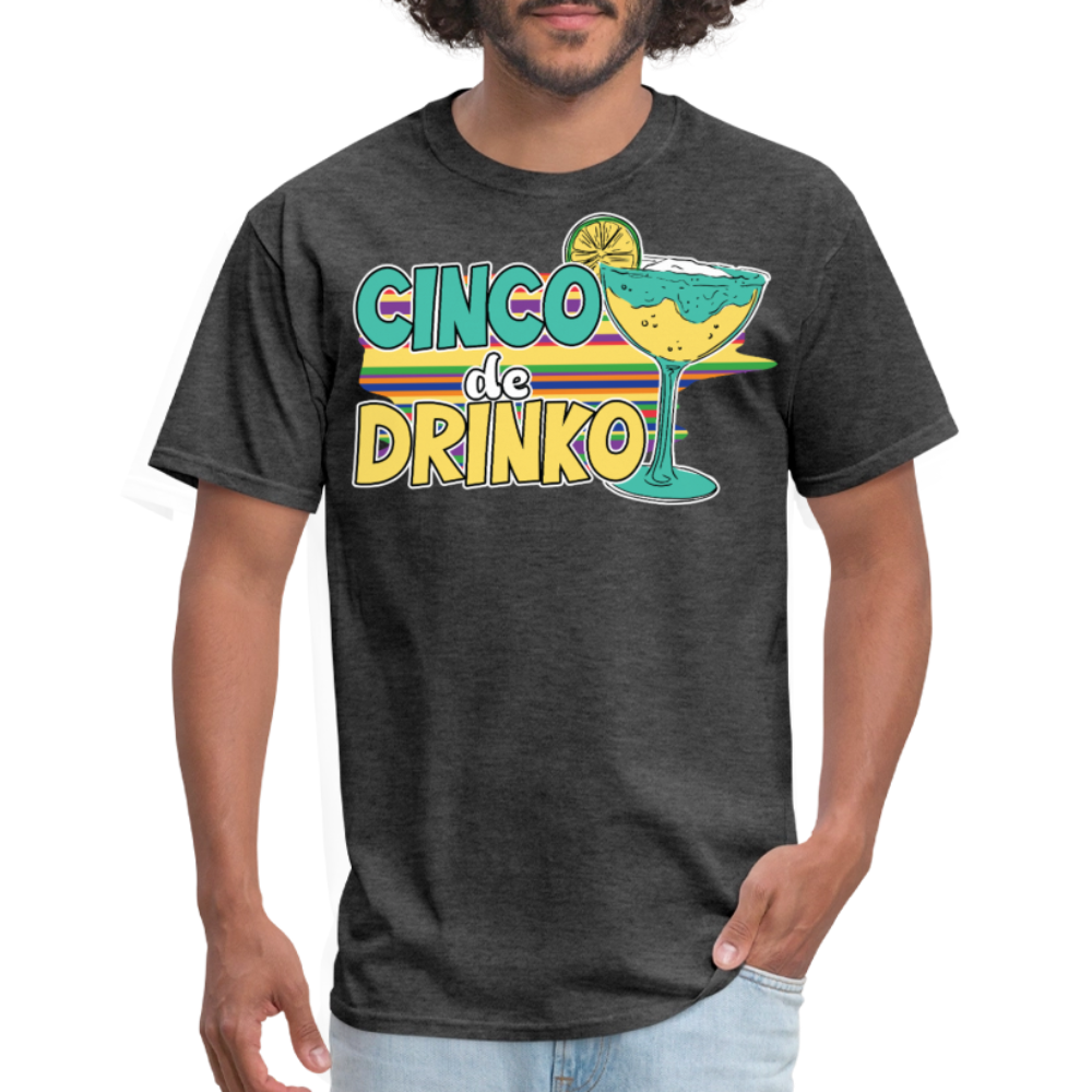 Margarita Party Funny Cinco De Mayo Drinking T-shirt - heather black