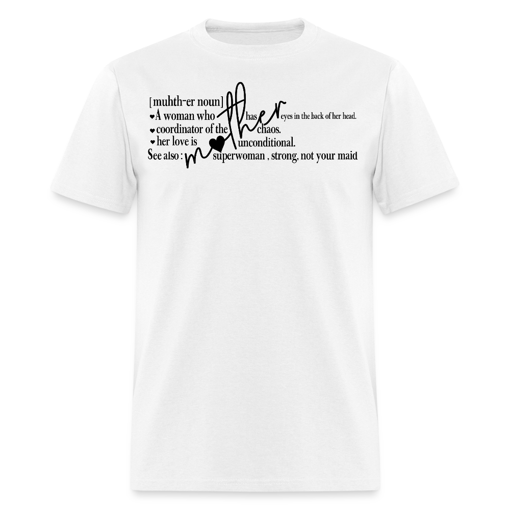 Mother’s Day Gift For Strong Moms T-shirt - white